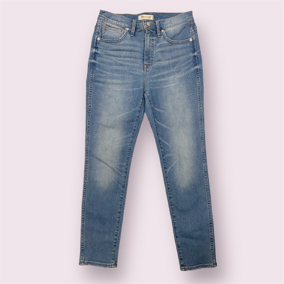 Madewell 10" High-Rise Skinny Crop Jeans in Horne Wash size 28 - Picture 6 of 11